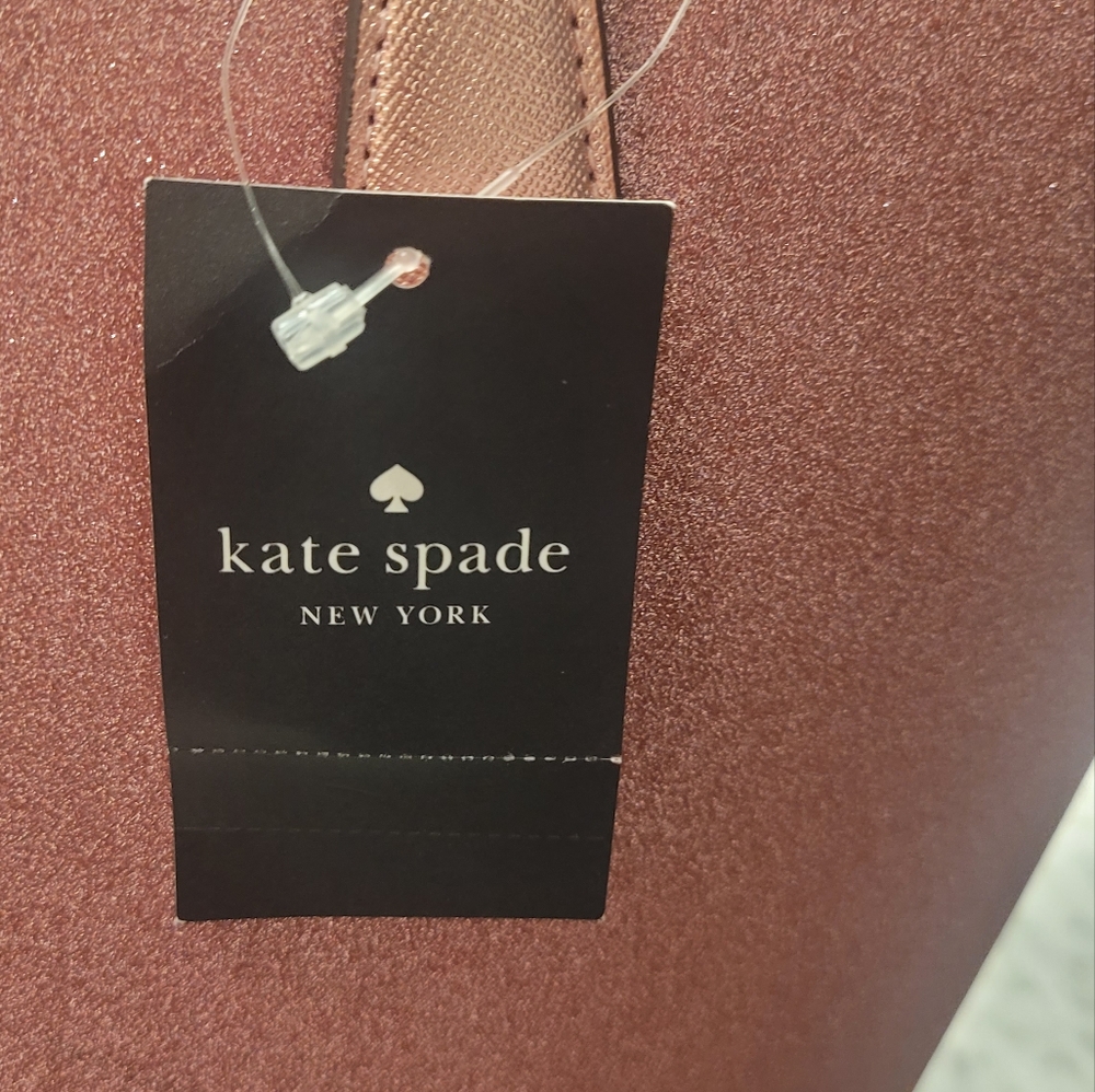 🩷🩷🩷NWT Kate Spade Pink Glitter Tote Bag 🩷🩷🩷 - Picture 4 of 15
